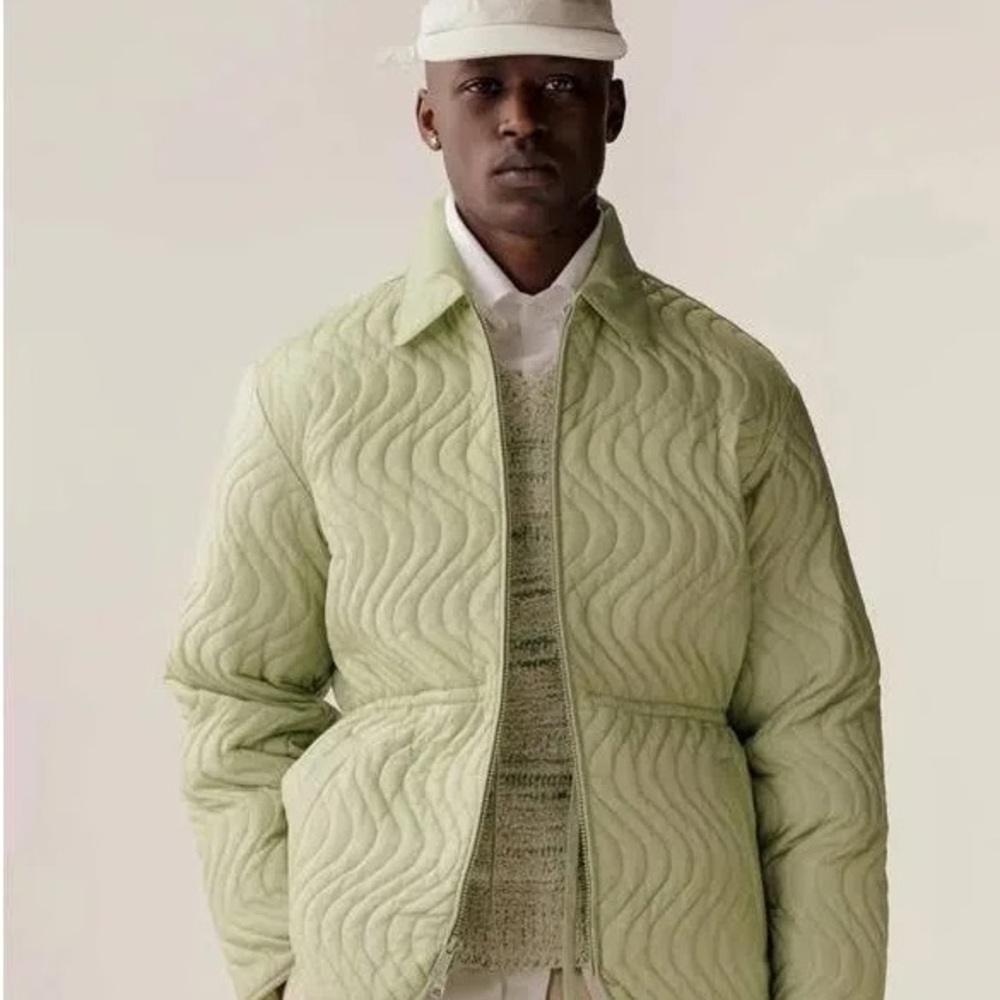 Aime Leon Dore Green Lightweight Shirt Jacket